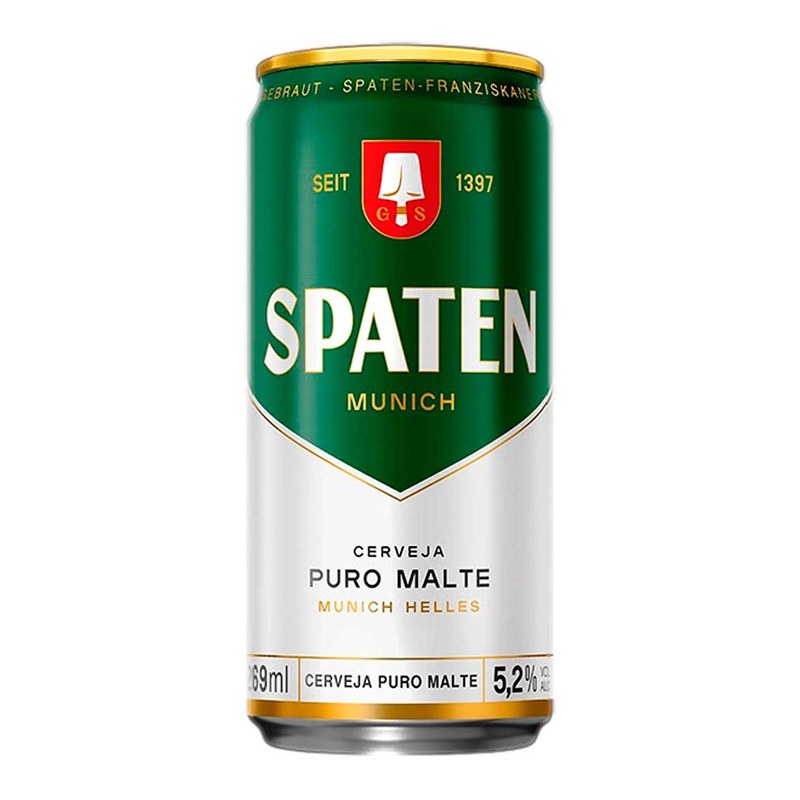 Caixa Spaten 269ml c/8 uni