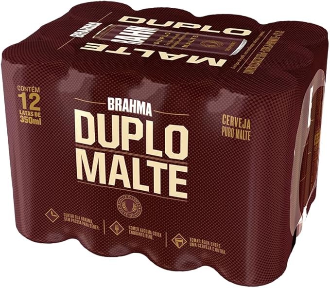 Caixa Brahma Duplo Malte 350ml c/12