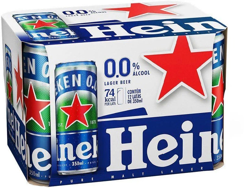 Caixa Heineken Zero 269ml c/8