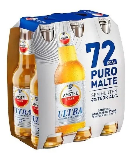 Caixa Amstel Ultra 275ml c/24