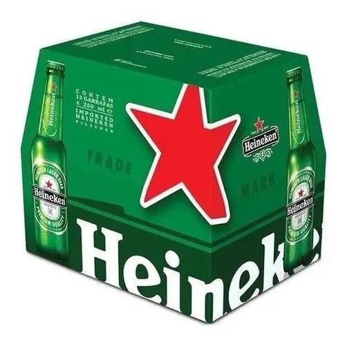 Caixa Heineken Shot 250ml c/24
