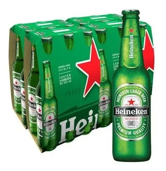 Caixa Heineken Long Neck 330ml c/24