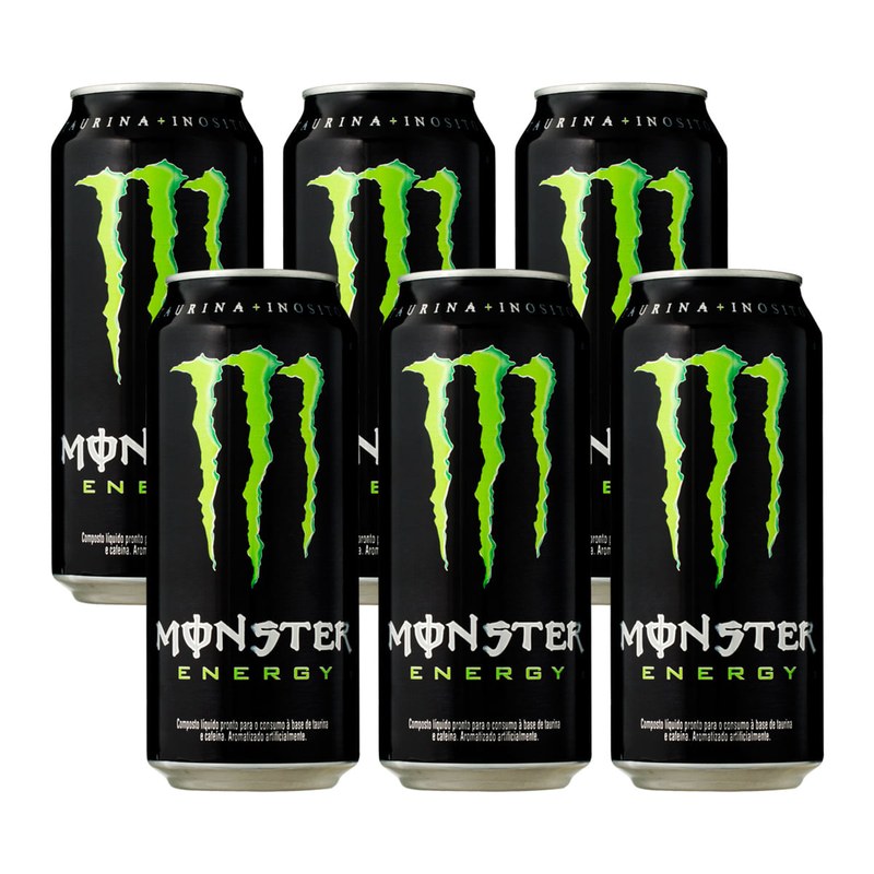 Fardo Monster Tradicional 473ml c/6