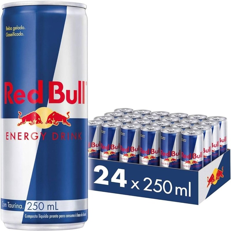 Fardo Red Bull Tradicional 250ml c/24