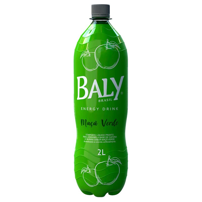 Fardo Baly Maçã Verde 2L c/6