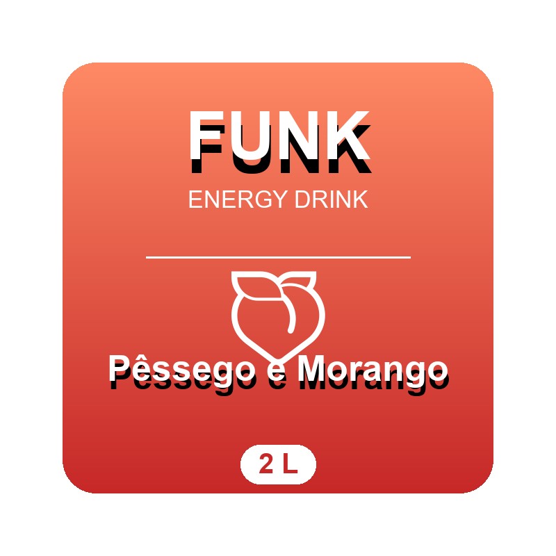 Fardo Funk Pêssego e Morango 2L c/6