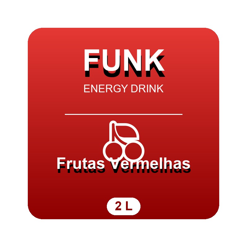 Fardo Funk Frutas Vermelhas 2L c/6