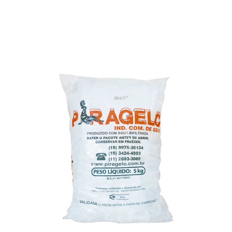 Gelo Água 5kg